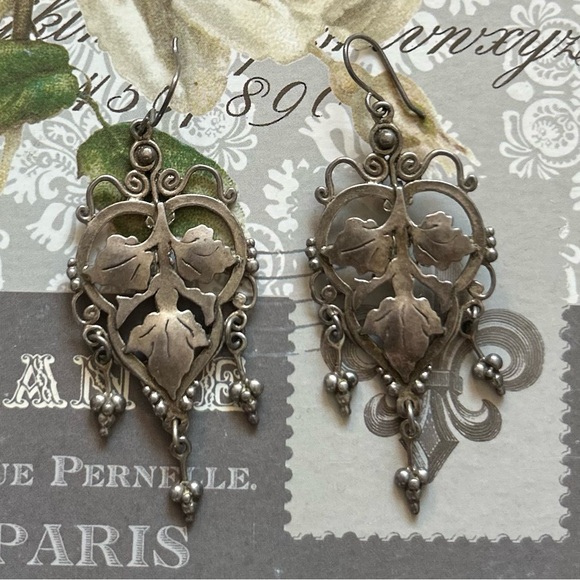 GHEUAI Jewelry - IMACCULATE MEXICO SILVER GHEAUI Vintage Earrings